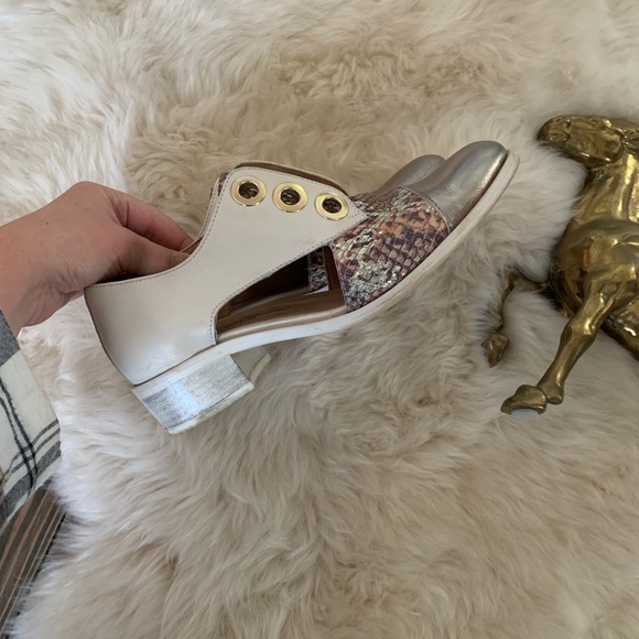 Unity in Diversity leather flat Like New Sz 37 - Picture 3 of 7